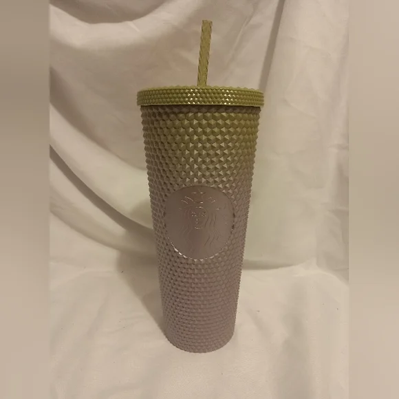 Starbucks Fall 2024 Green & Purple Studded Gradient Cold Cup Tumbler, Venti 24oz - Picture 1 of 1